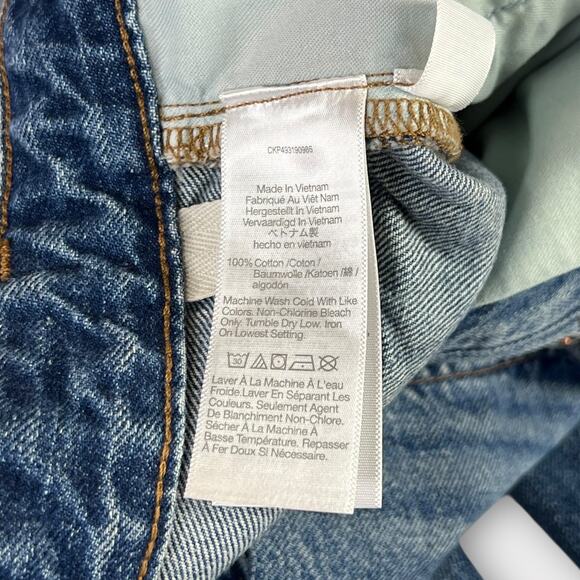 Madewell The Darted Barrel-Leg Jean in Irmo Wash Size 32 - Picture 7 of 10